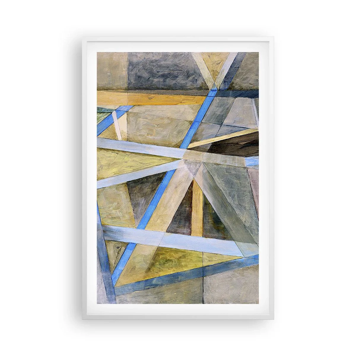 Affisch i vit ram - Rakt fram eller diagonalt? - 61x91 cm