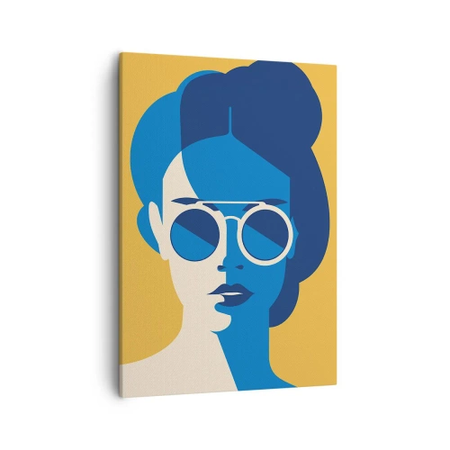 Canvastavla - Bild på duk - Semesterlook - 50x70 cm