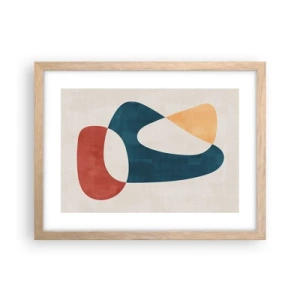 Affisch i ram av ljusek - Influenser och metamorfoser - 40x30 cm