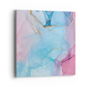 Canvastavla - Bild på duk - Möte och infiltration - 40x40 cm