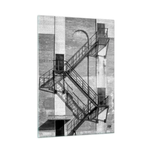 Glastavla - Bild på glas - Industriell stil - 50x70 cm