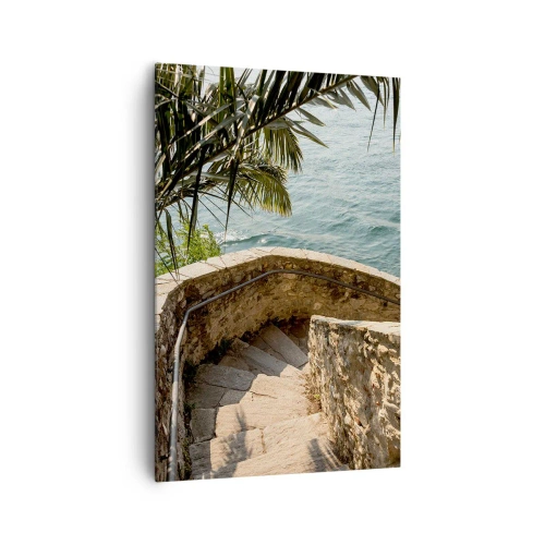 Canvastavla - Bild på duk - Under Italiens sol - 80x120 cm