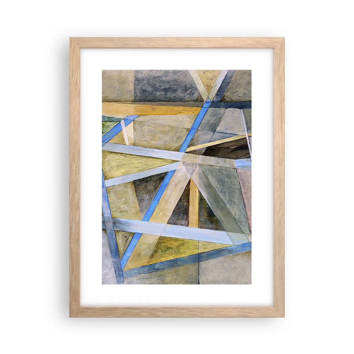 Affisch i ram av ljusek - Rakt fram eller diagonalt? - 30x40 cm