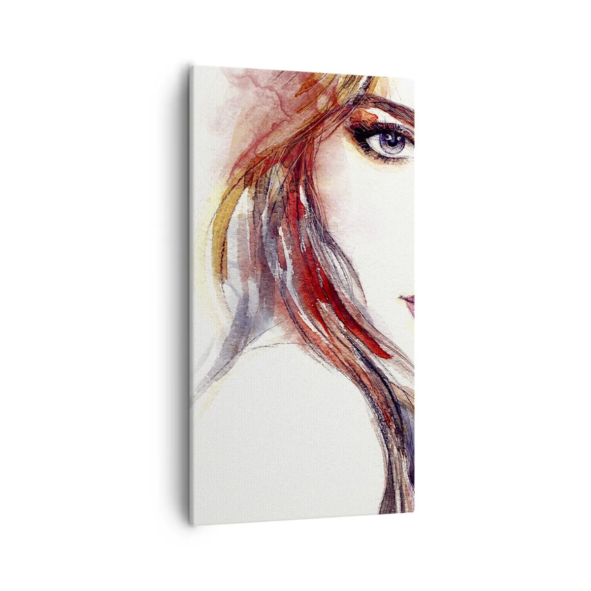 Canvastavla - Bild på duk - Vademecum - följ efter mig - 55x100 cm