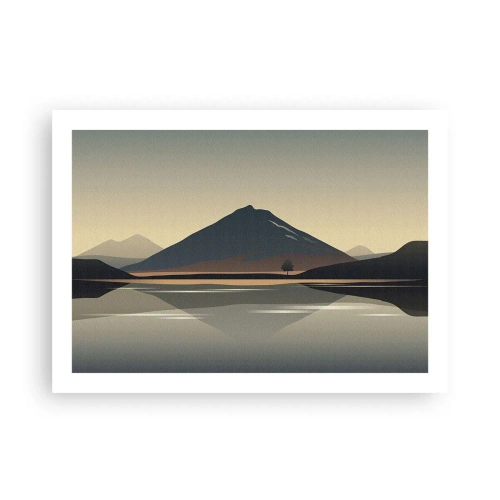 Affisch - Spegelbild - 70x50 cm