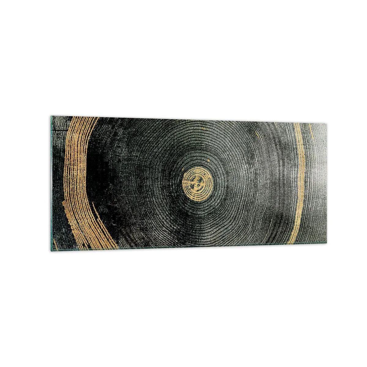 Glastavla - Bild på glas - Förändring och varaktighet - 120x50 cm