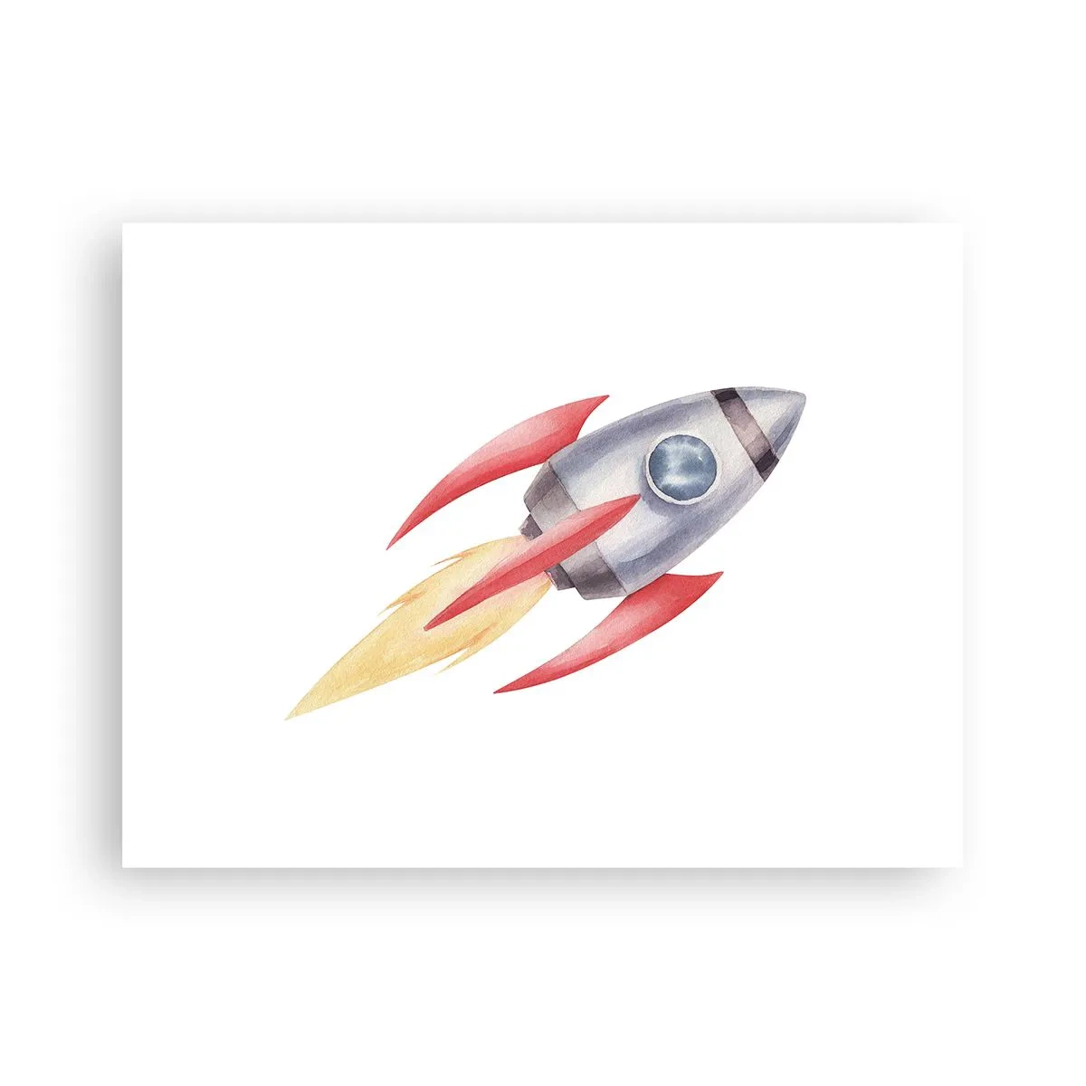 Affisch - Högre, snabbare, längre - 40x30 cm