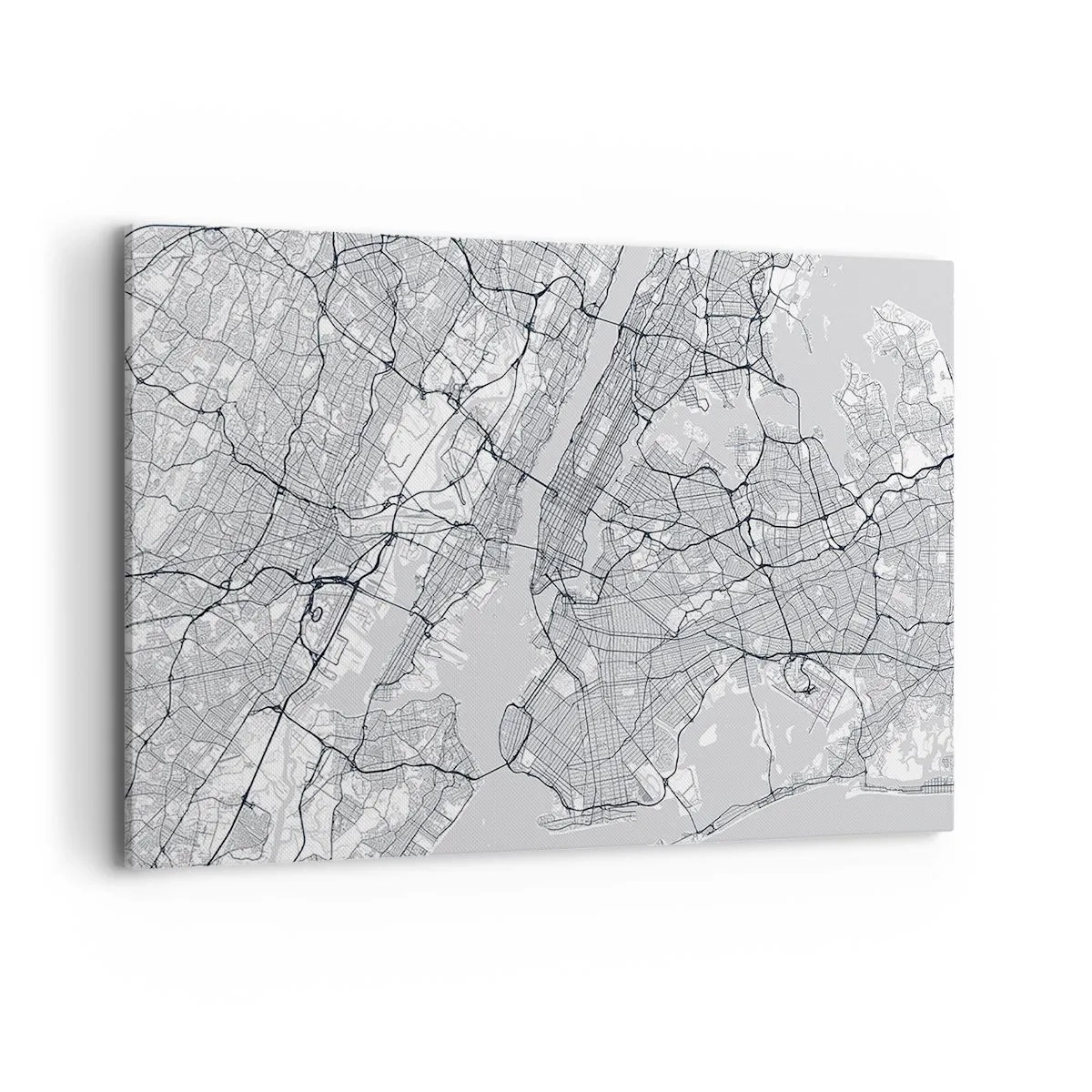 Canvastavla - Bild på duk - Metropolens anatomi - 120x80 cm