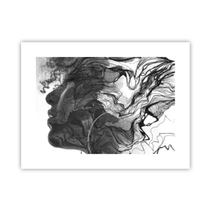 Affisch - Tilltrasslad i drömmarna - 40x30 cm