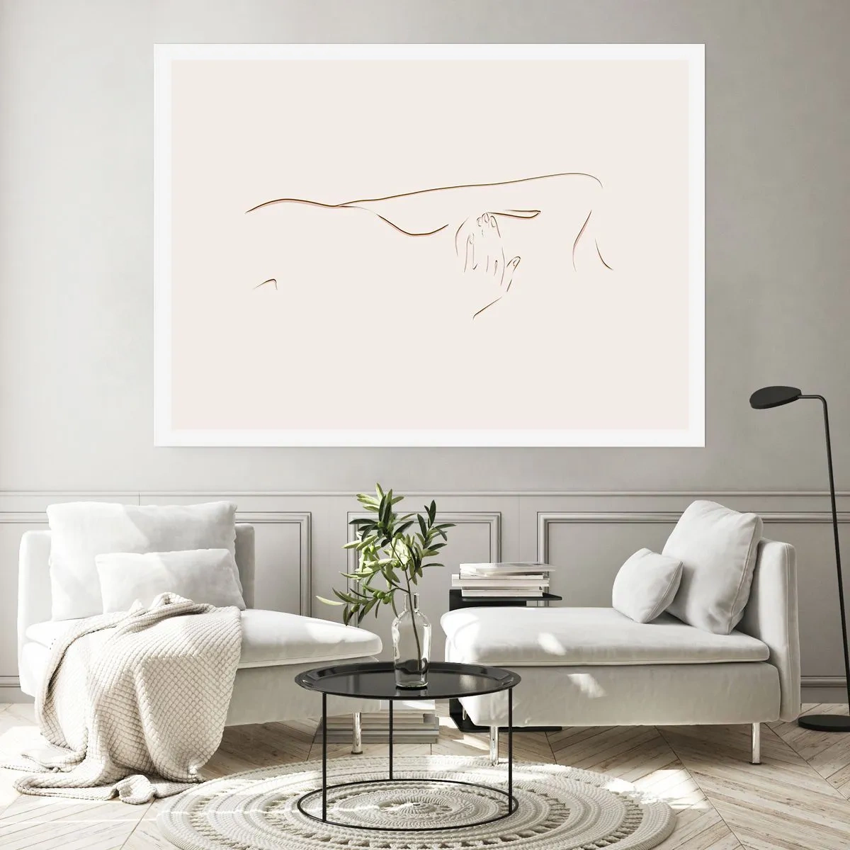 Affisch - Begärans form - 40x30 cm