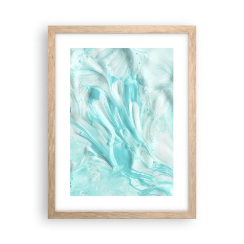 Affisch i ram av ljusek - Alltid tillsammans - 30x40 cm