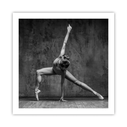 Affisch - Balansens ideal - 60x60 cm