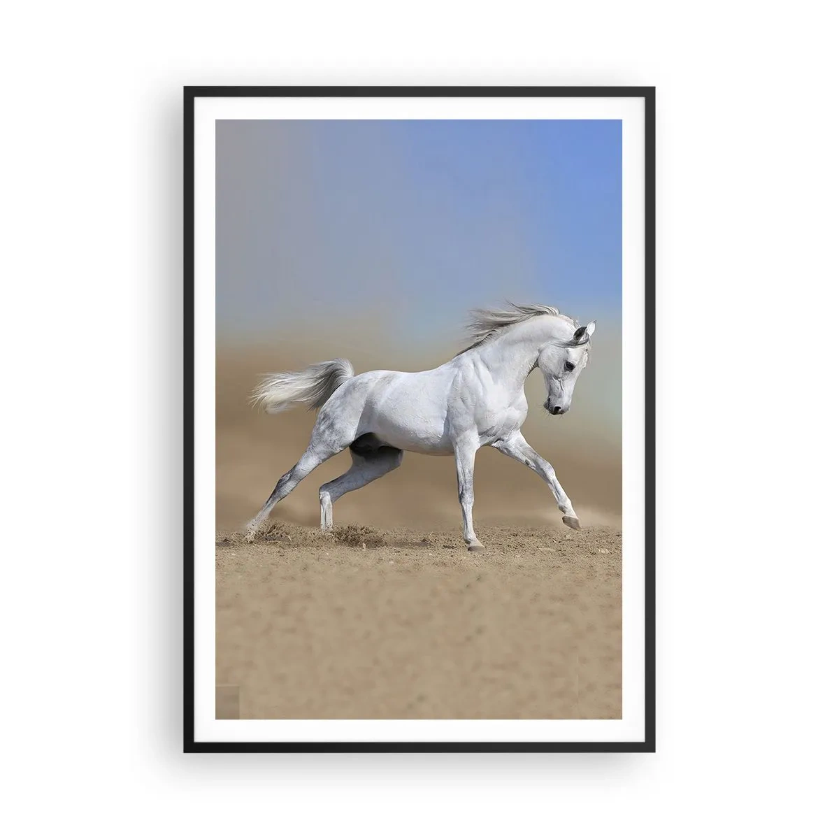 Affisch i svart ram - Den vackraste arabiska sagan - 70x100 cm