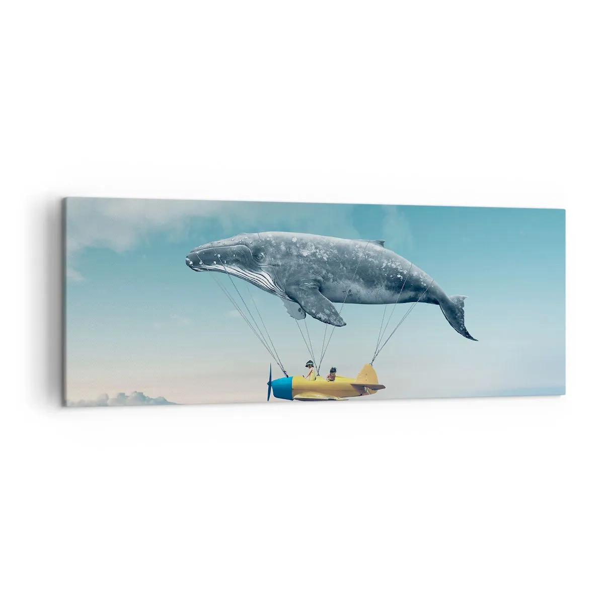 Canvastavla - Bild på duk - Varför inte? - 140x50 cm