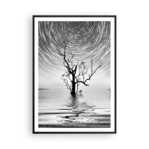 Affisch i svart ram - Naturens symfoni - 70x100 cm