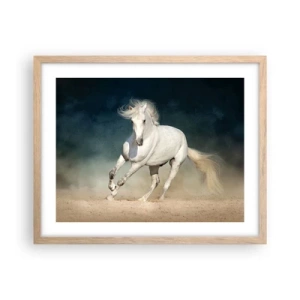 Affisch i ram av ljusek - Frihet i ett rent tillstånd - 50x40 cm