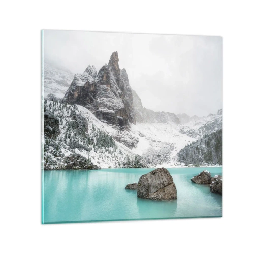 Glastavla - Bild på glas - På vakt - 60x60 cm