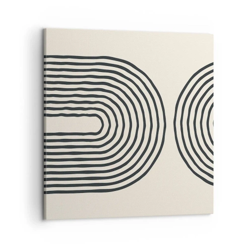 Canvastavla - Bild på duk - Om en stund... - 50x50 cm