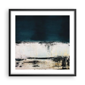 Affisch i svart ram - Horisontell komposition - 50x50 cm