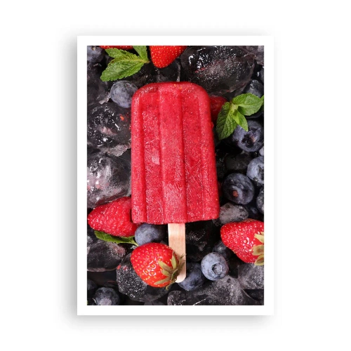 Affisch - En smak av varm sommar - 70x100 cm