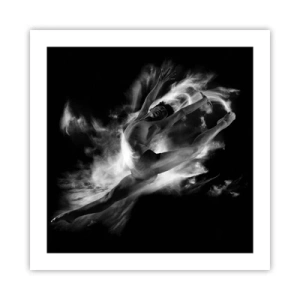 Affisch - Fångad i luften - 50x50 cm