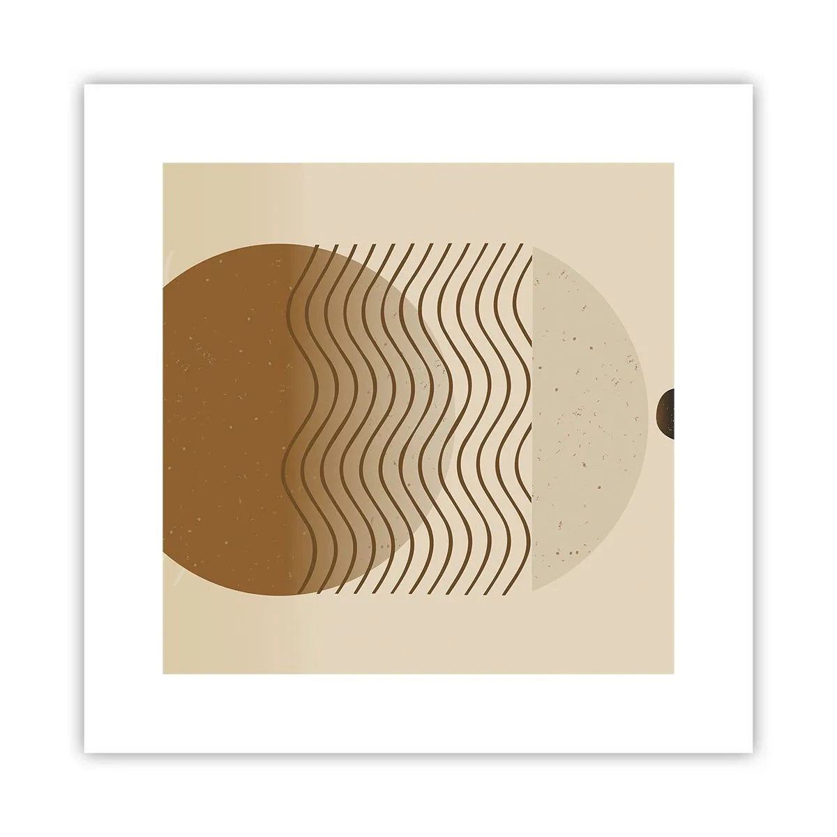 Affisch - Om geometriska figurers ursprung - 30x30 cm
