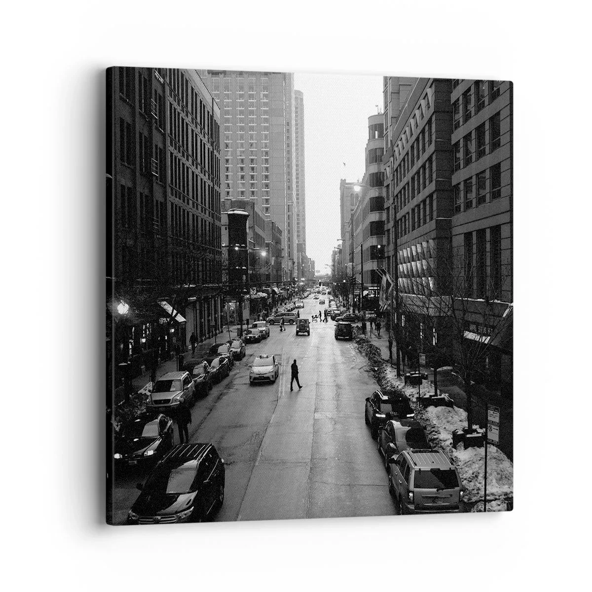 Canvastavla - Bild på duk - Nästa dag som varje dag - 40x40 cm