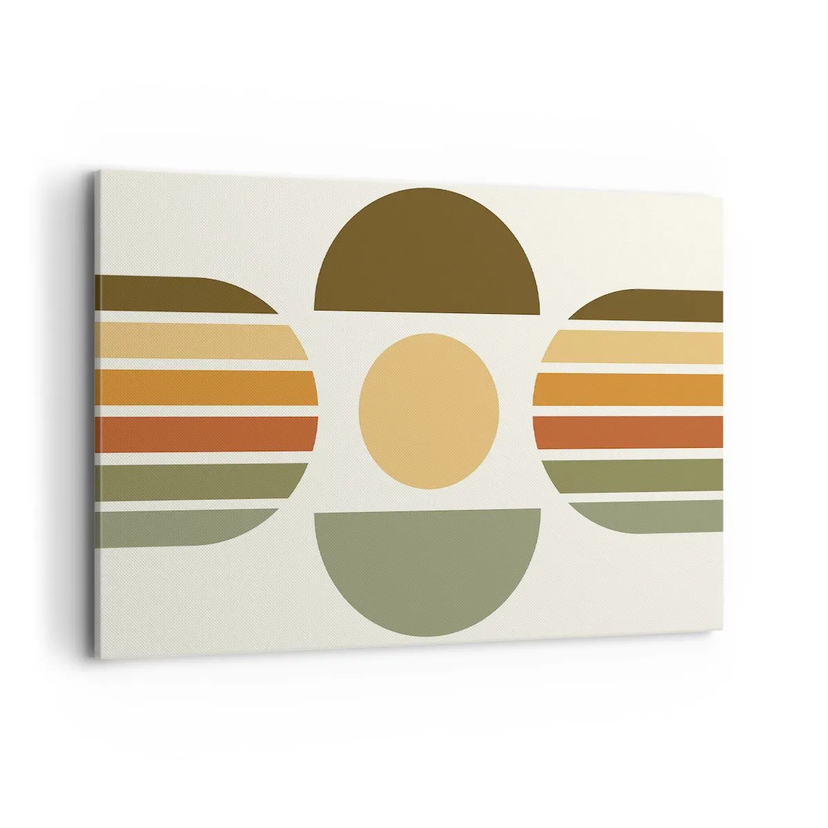 Canvastavla - Bild på duk - I jordens färger - 120x80 cm