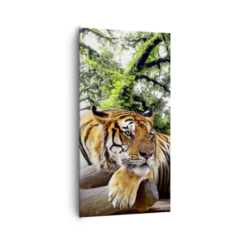 Canvastavla - Bild på duk - Med vänlig hälsning - 65x120 cm