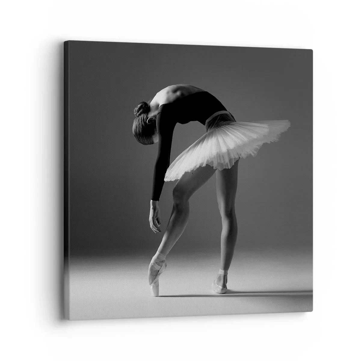 Canvastavla - Bild på duk - Bella ballerina - 30x30 cm