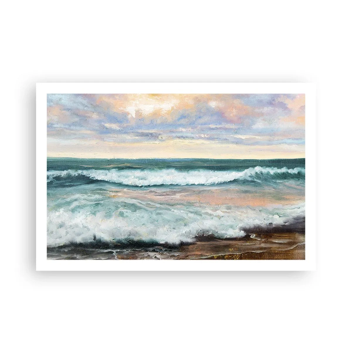 Affisch - Här kan du släta ut din själ - 91x61 cm