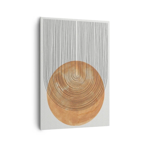 Canvastavla - Bild på duk - En solig komposition - 70x100 cm