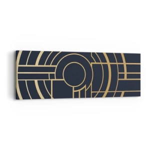 Canvastavla - Bild på duk - Sakernas gång - 90x30 cm