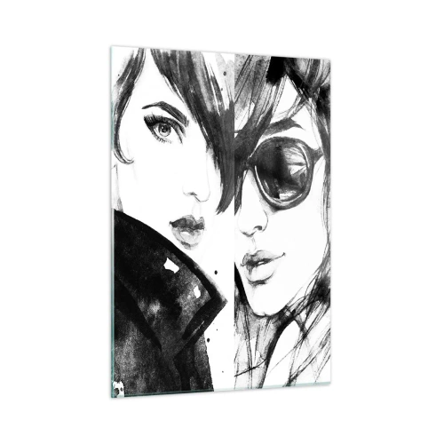 Glastavla - Bild på glas - Mångfaldigad skönhet - 50x70 cm