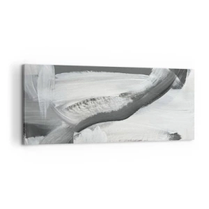 Canvastavla - Bild på duk - Med bestämd rörelse - 120x50 cm