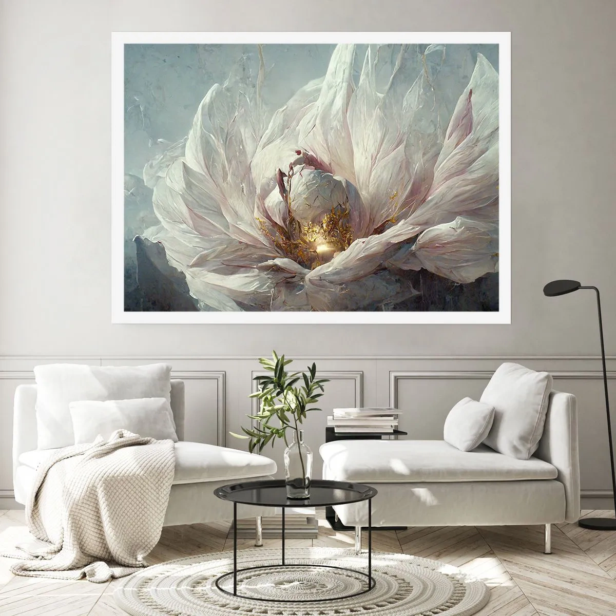 Affisch - Blommar en gång på hundra år - 70x50 cm