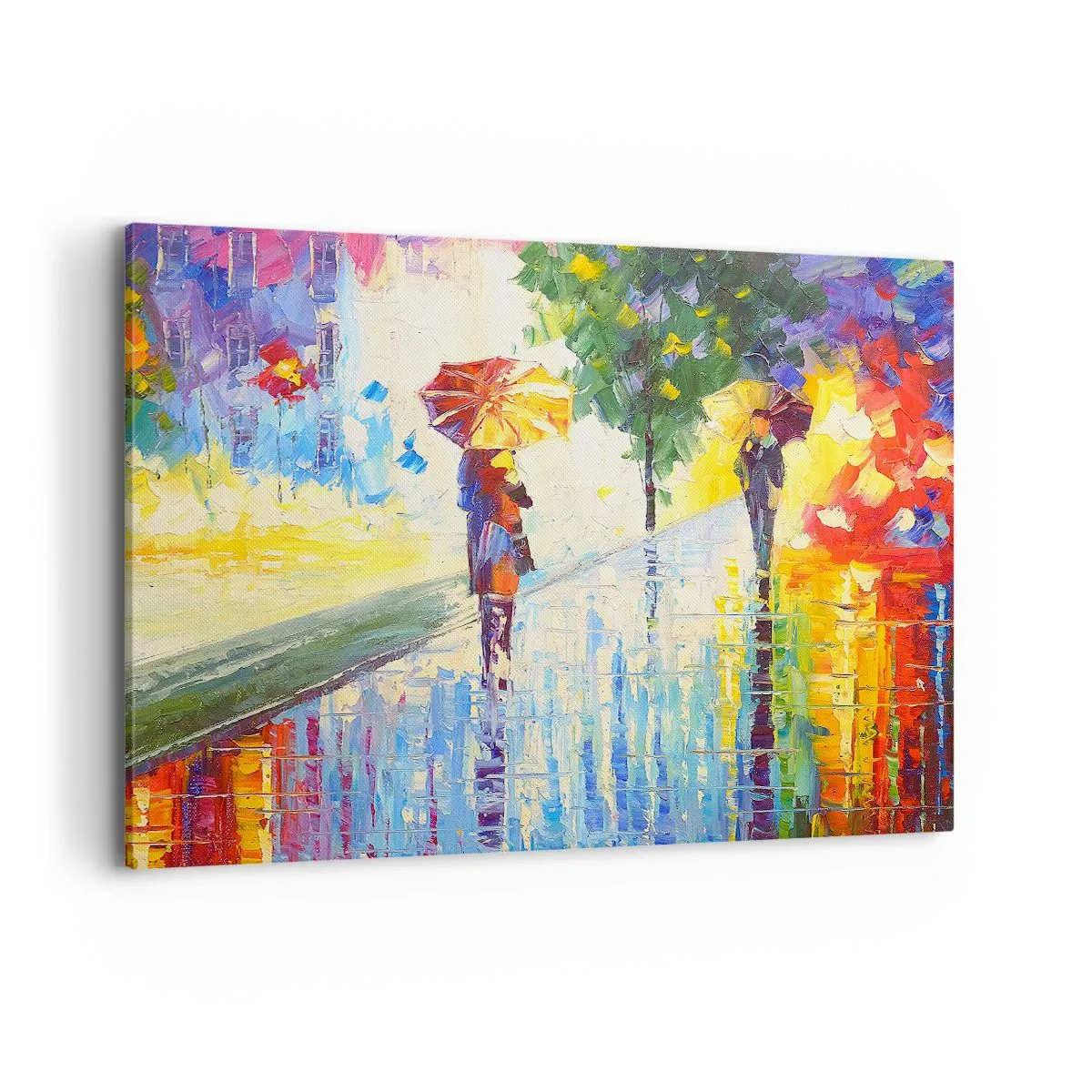 Canvastavla - Bild på duk - Allt klart - 100x70 cm