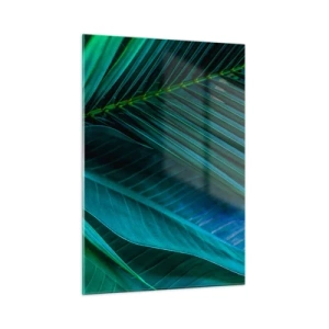 Glastavla - Bild på glas - Grönskans anatomi - 50x70 cm