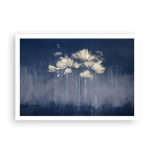 Affisch - Som kronblad i vinden - 100x70 cm