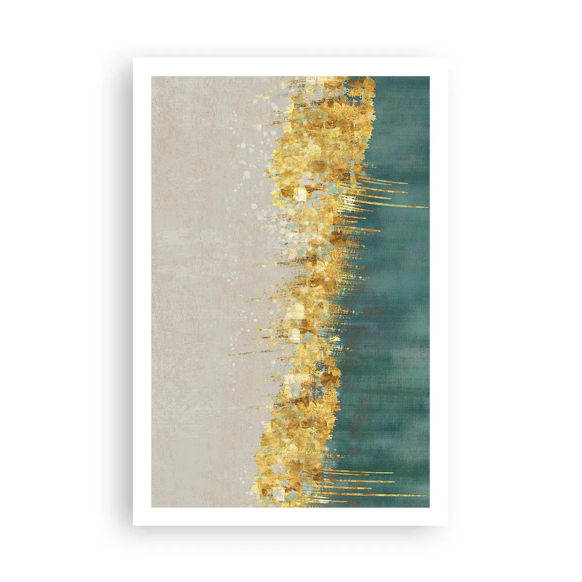 Affisch - Den gyllene gränsen - 61x91 cm