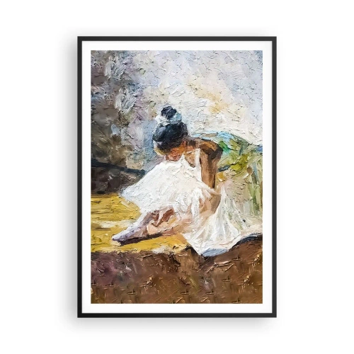 Affisch i svart ram - Från Degas tavla - 70x100 cm