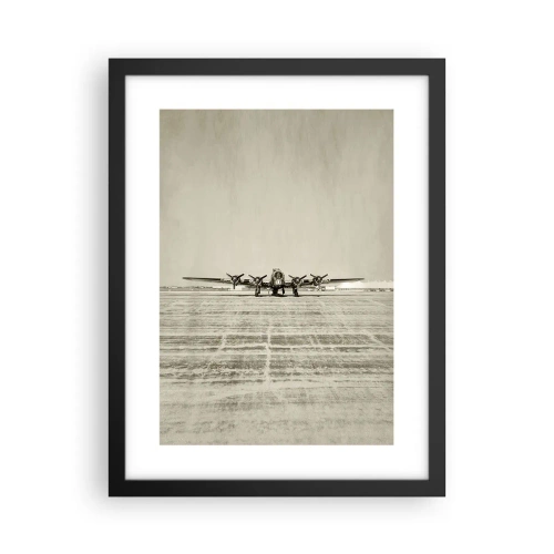 Affisch i svart ram - Redo som vanligt - 30x40 cm