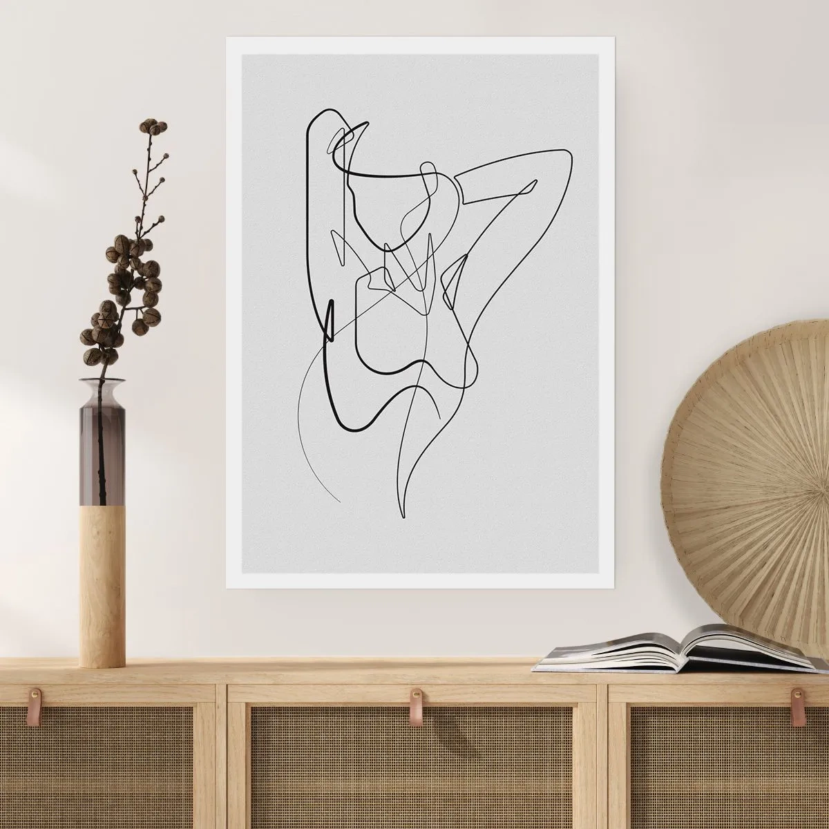 Affisch - Hurdan du är... - 40x50 cm