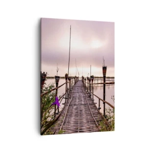 Canvastavla - Bild på duk - Asiens lugn och tystnad - 50x70 cm