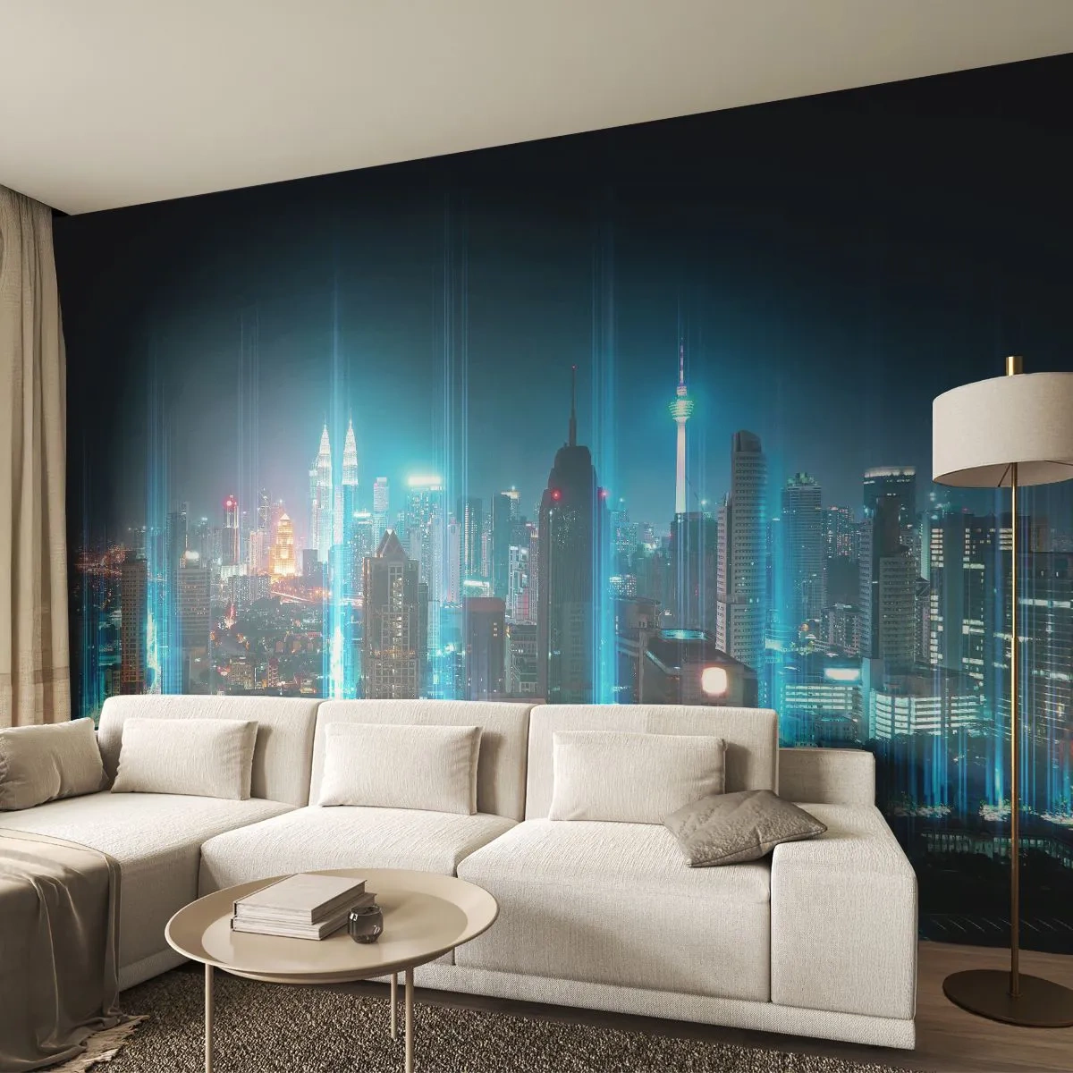 Självhäftande Fototapet Deluxe Sticker - Himmelsfärd på berlinskt sätt - Stad, Arkitektur, Resor - 250x175 cm