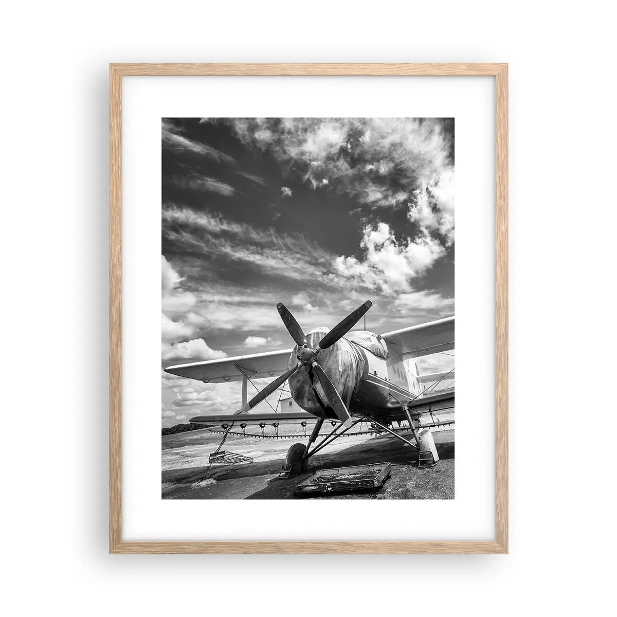 Affisch i ram av ljusek - Jag kan inte vänta! - 40x50 cm