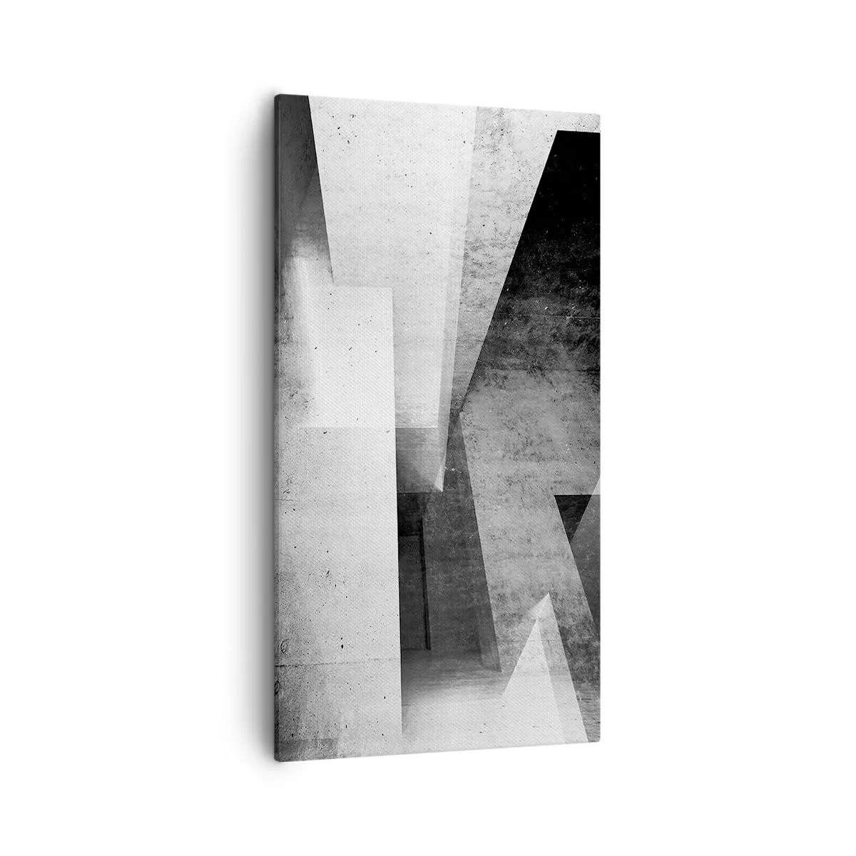 Canvastavla - Bild på duk - Rummets struktur - 55x100 cm