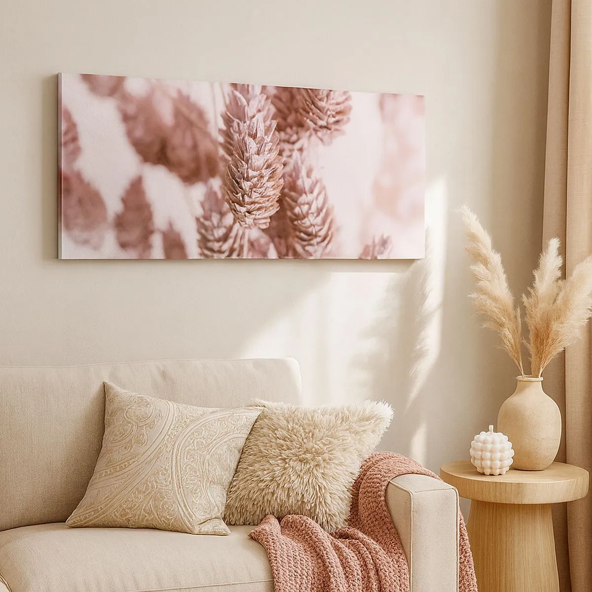 Canvastavla - Bild på duk - Skenet bedrar - 100x40 cm