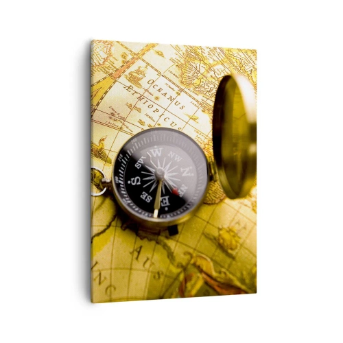 Canvastavla - Bild på duk - Kanske till världens ände? - 50x70 cm