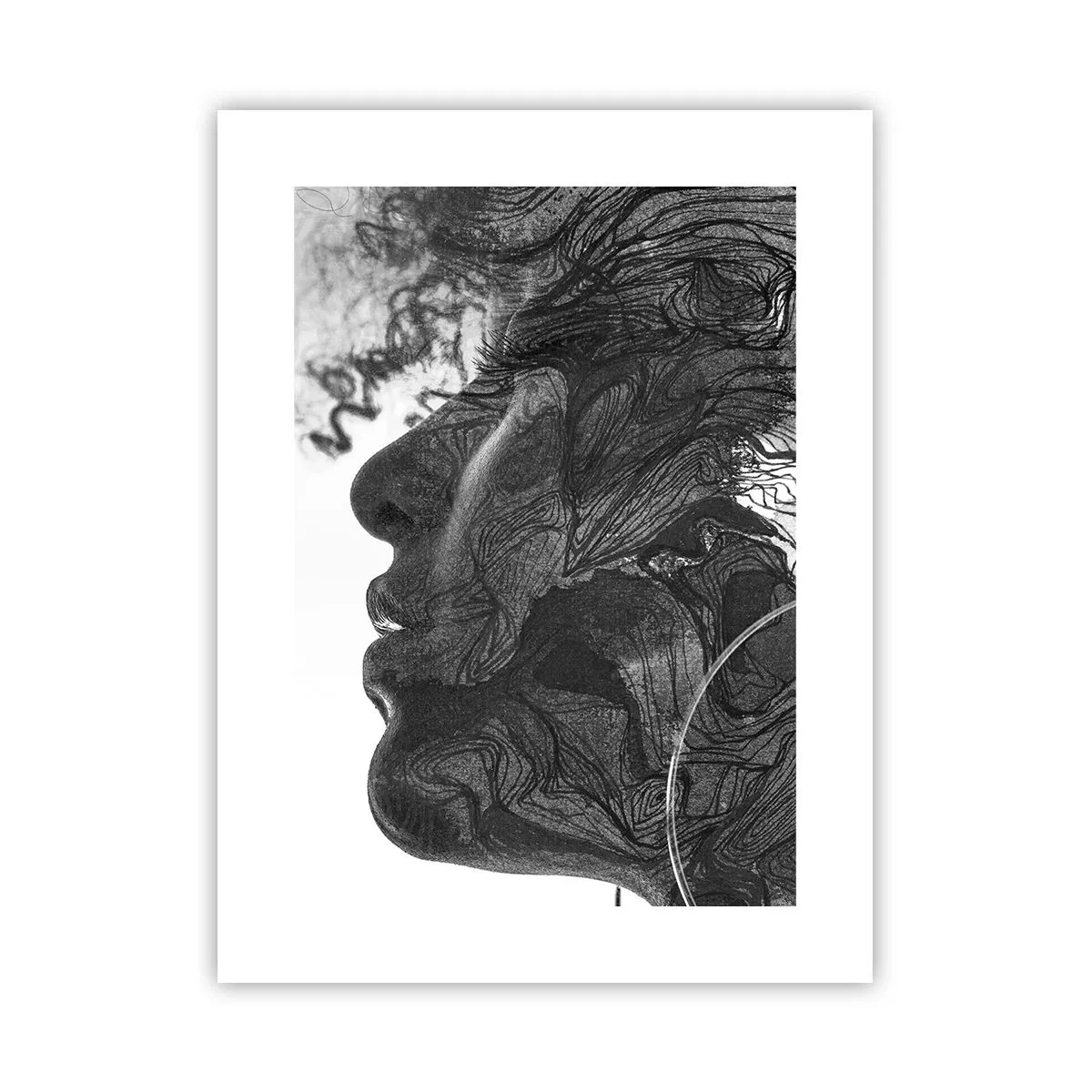 Affisch - Tilltrasslad i drömmarna - 30x40 cm